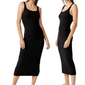 Free people beach Santos ribbed dress XS NWT